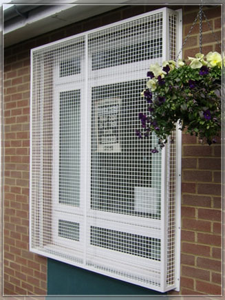security mesh grille